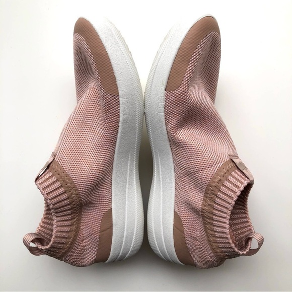 FitFlop ÜBERKNIT Slip On Sneakers Pink - Picture 4 of 12